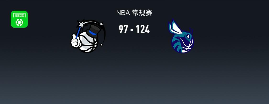 NBA战报:黄蜂124-97大胜魔术,班凯罗23分